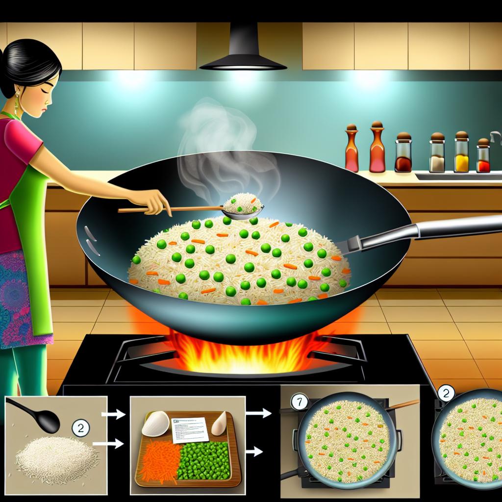 How to Cook Perfect Fried Rice in a Wok