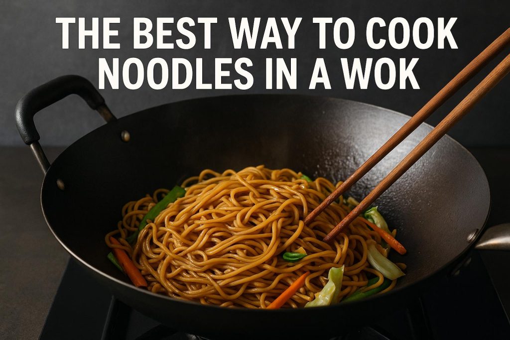 The Best Way to Cook Noodles in a Wok