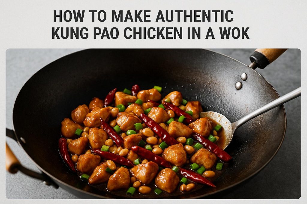 How to Make Authentic Kung Pao Chicken in a Wok