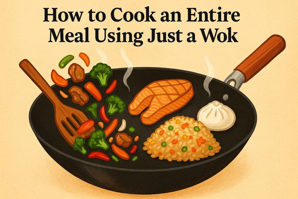 How to Cook an Entire Meal Using Just a Wok