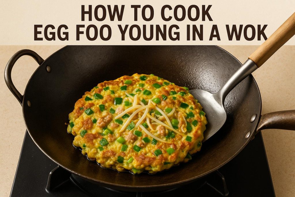 How to Cook Egg Foo Young in a Wok