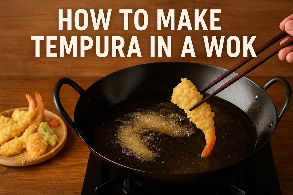 How to Make Tempura in a Wok