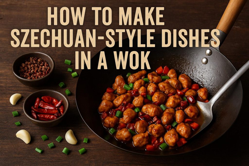 How to Make Szechuan-Style Dishes in a Wok