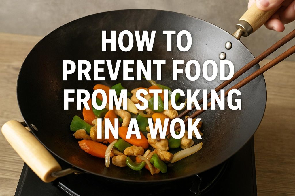 How to Prevent Food from Sticking in a Wok