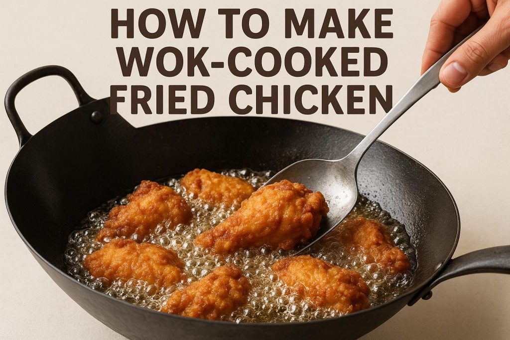 How to Make Wok-Cooked Fried Chicken