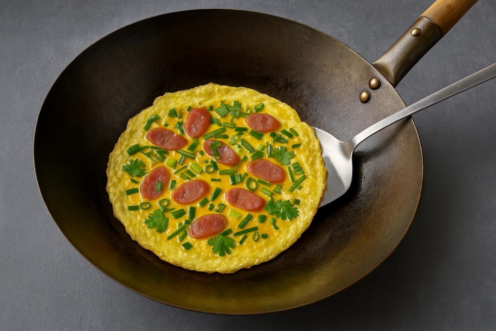 The Best Way to Make Chinese-Style Omelets in a Wok