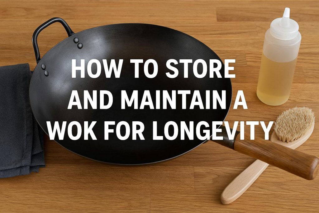 How to Store and Maintain a Wok for Longevity